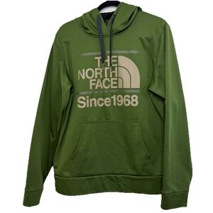 The North‎ Face Men's Green Nylon Pullover Hoodie Size M